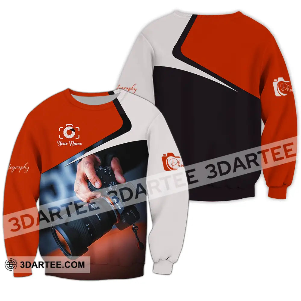 Unisex Shirt - Custom Photography 3D Shirt - Long Sleeve / S - T-shirt