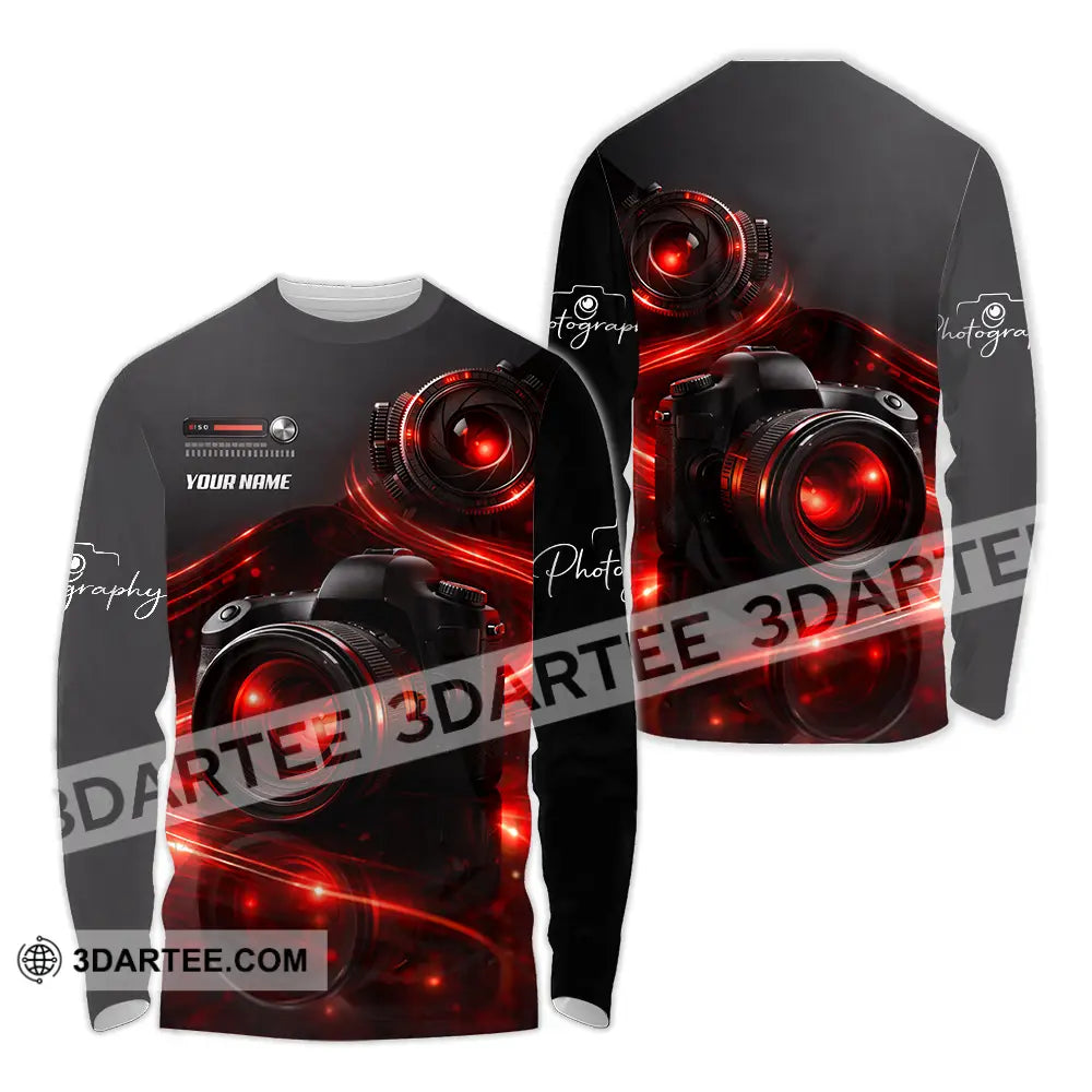 Unisex Shirt - Custom Photography 3D Shirt - Long Sleeve Shirt / S - T-shirt