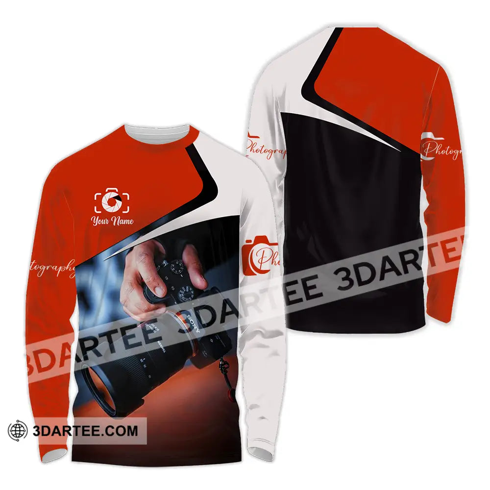 Unisex Shirt - Custom Photography 3D Shirt - Long Sleeve Shirt / S - T-shirt