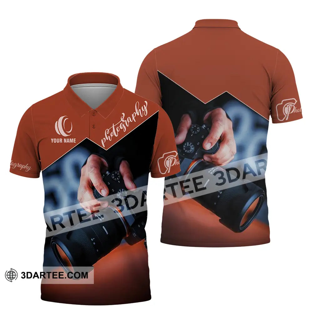 Unisex Shirt - Custom Photography 3D Shirt Polo Shirt / S T-shirt