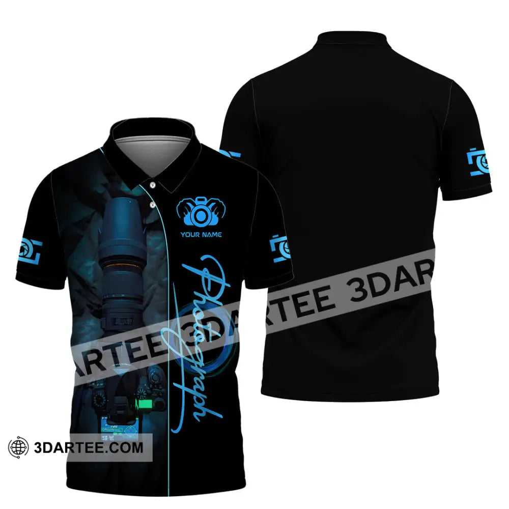 Unisex Shirt - Custom Photography 3D Shirt Polo Shirt / S T-shirt