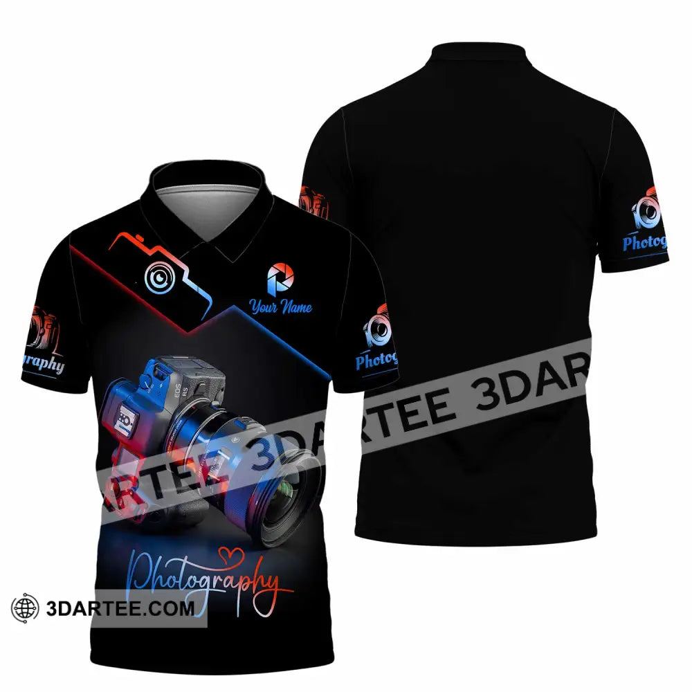 Unisex Shirt - Custom Photography 3D Shirt Polo Shirt / S T-shirt