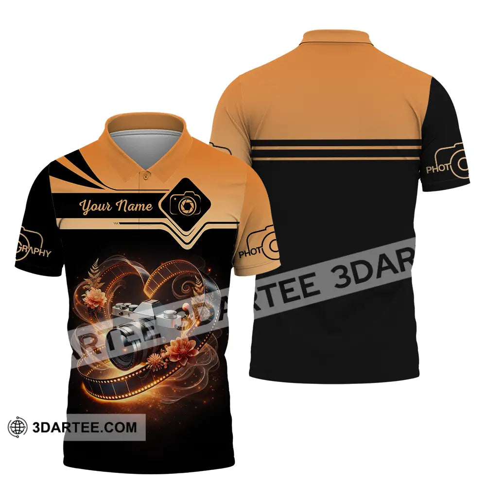 Unisex Shirt - Custom Photography 3D Shirt - Polo Shirt / S - T-shirt