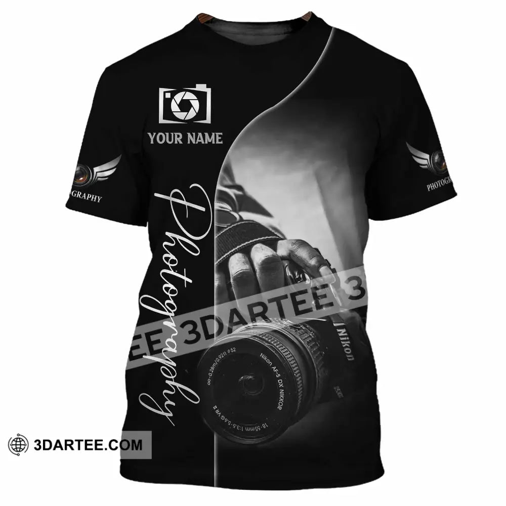 Unisex Shirt - Custom Photography 3D Shirt T-Shirt / S T-shirt