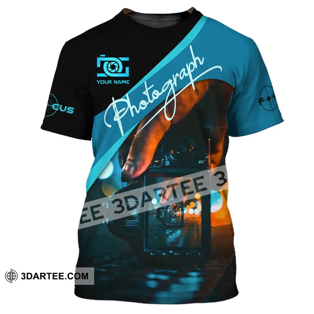 Unisex Shirt - Custom Photography 3D Shirt T-Shirt / S T-shirt