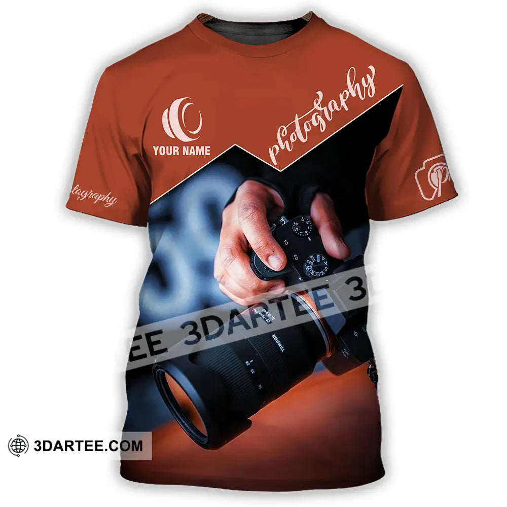 Unisex Shirt - Custom Photography 3D Shirt T-Shirt / S T-shirt