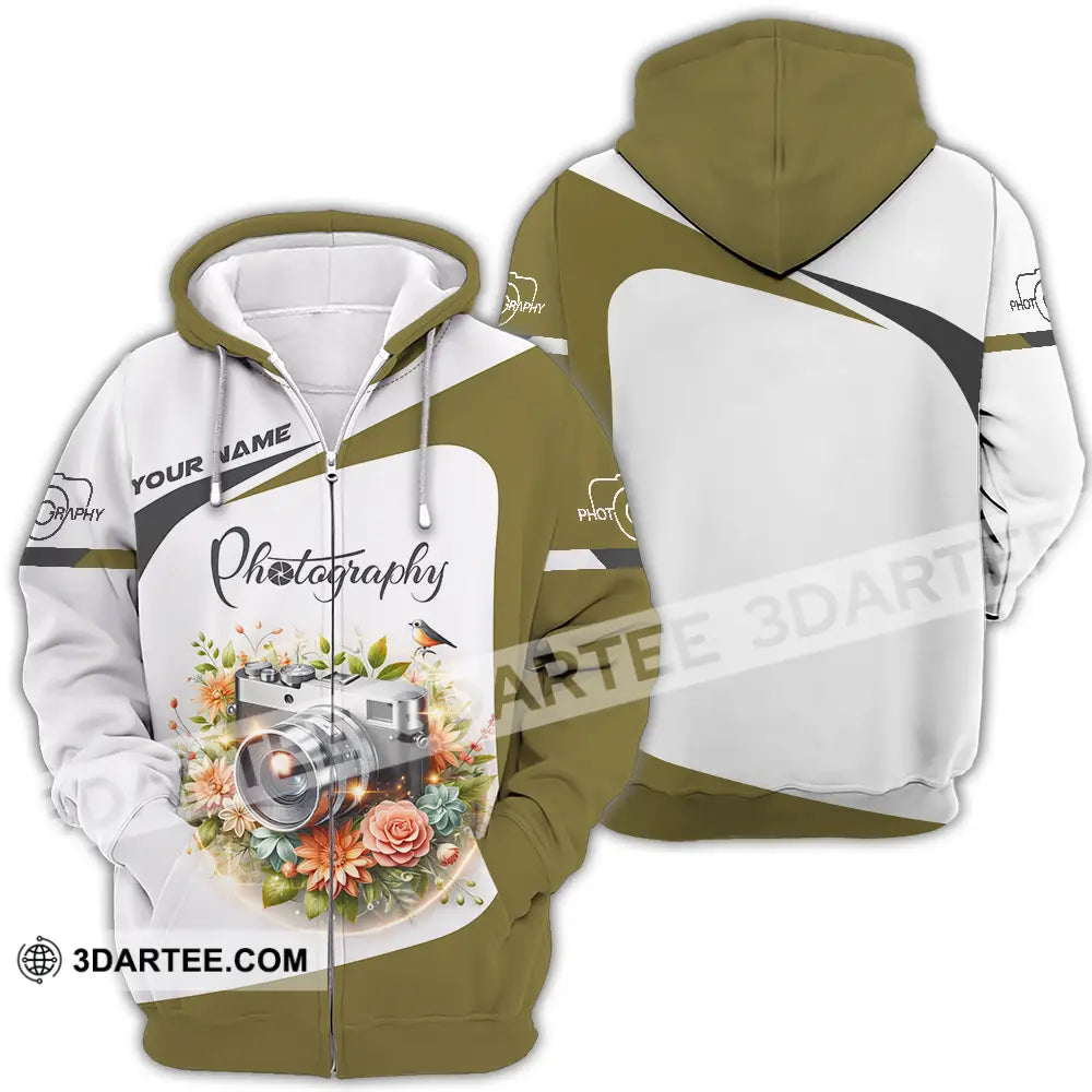 Unisex Shirt - Custom Photography 3D Shirt - Zipper Hoodie / S - T-shirt