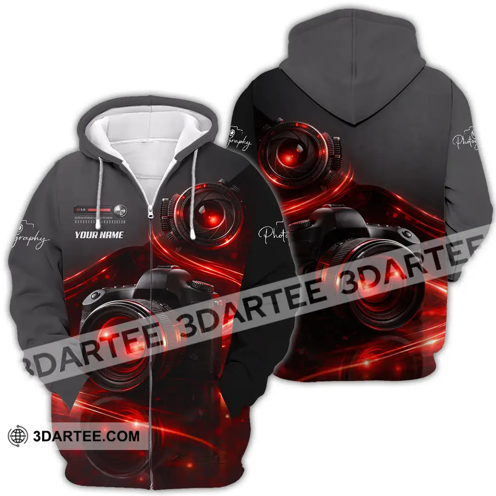 Unisex Shirt - Custom Photography 3D Shirt - Zipper Hoodie / S - T-shirt