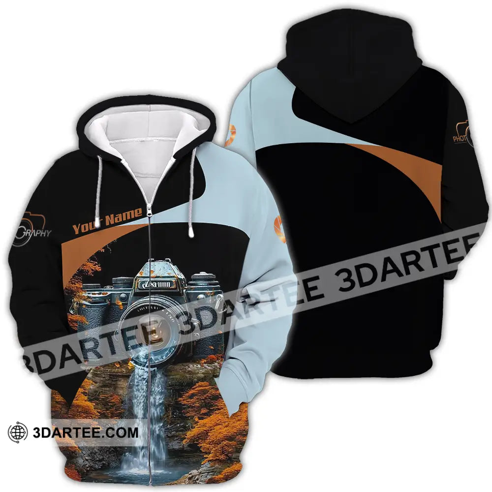 Unisex Shirt - Custom Photography 3D Shirt - Zipper Hoodie / S - T-shirt