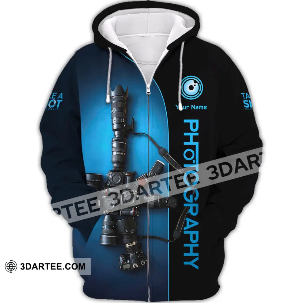Unisex Shirt - Custom Photography Shirt - Zipper Hoodie / S - T-shirt