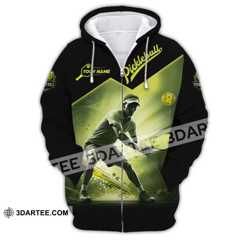 Unisex Shirt - Custom Pickleball 3D Shirt Zipper Hoodie / S T-shirt