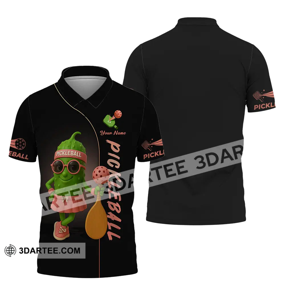 Unisex Shirt - Custom Pickleball Shirt Polo Shirt / S T-shirt