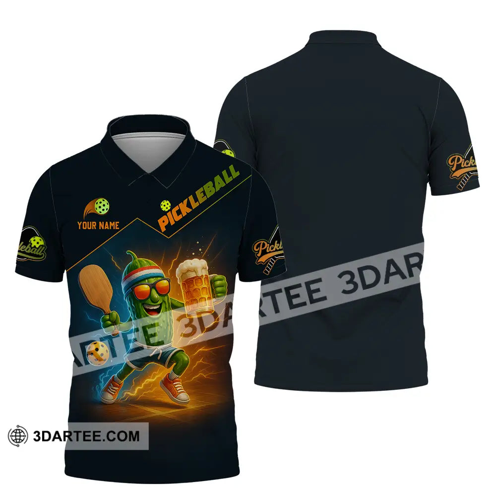 Unisex Shirt - Custom Pickleball Sport Shirt Polo Shirt / S T-shirt
