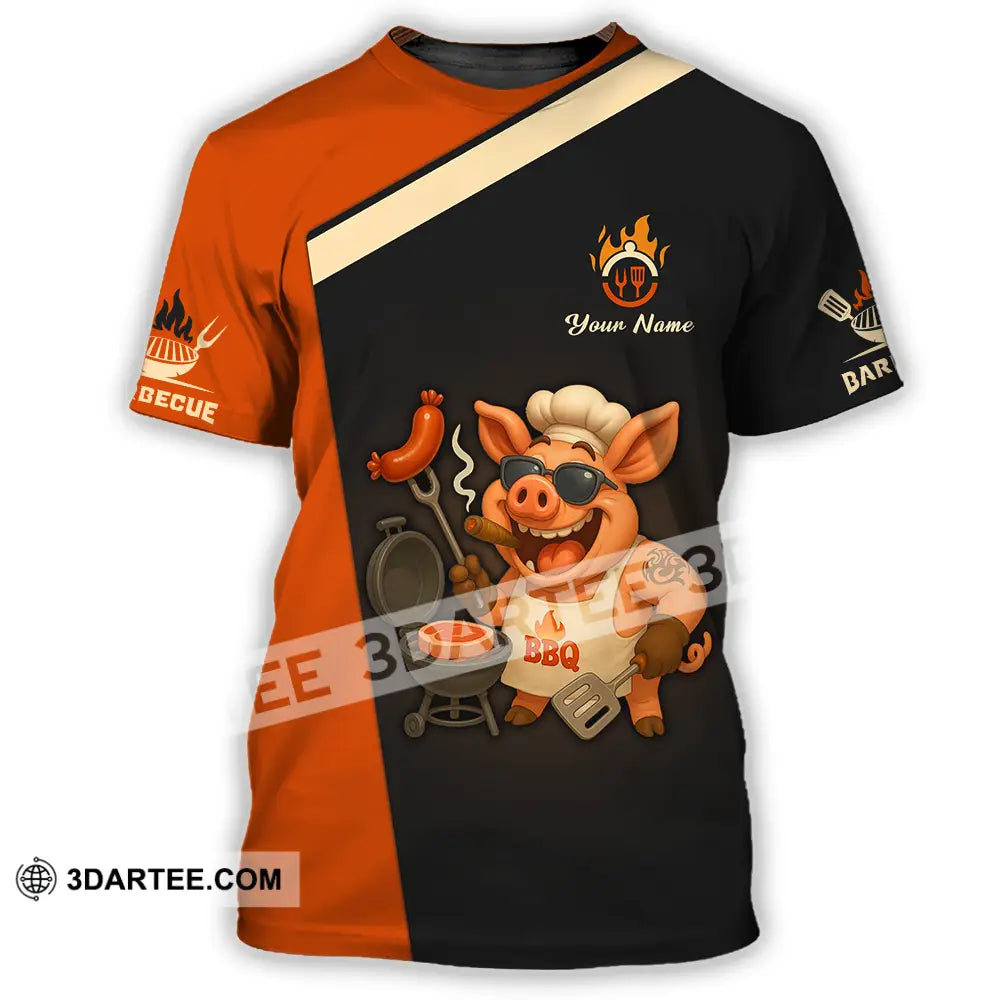 Unisex Shirt - Custom Pig Barbecue Shirt T-Shirt / S T-shirt