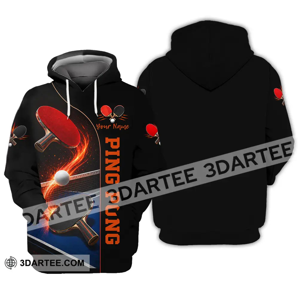 Unisex Shirt - Custom Ping Pong Shirt - Hoodie / S - T-shirt