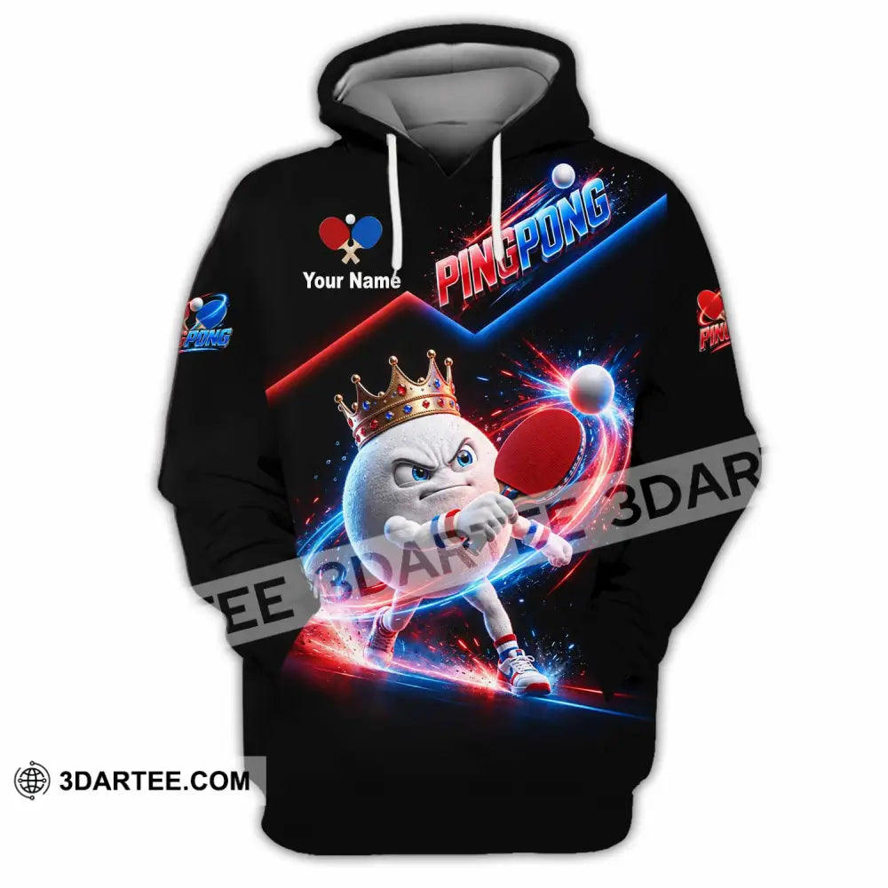 Unisex Shirt - Custom Ping Pong Shirt - Hoodie / S - T-shirt