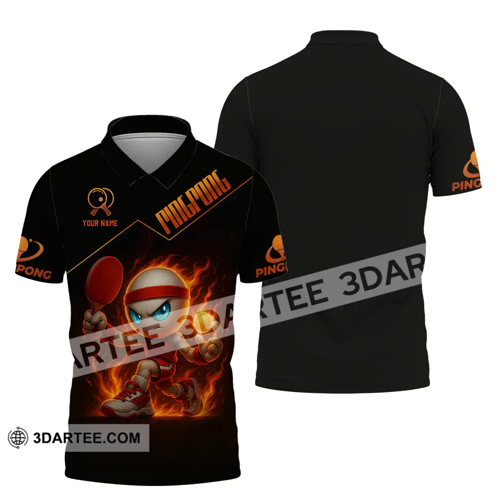 Unisex Shirt - Custom Ping Pong Shirt Polo Shirt / S T-shirt
