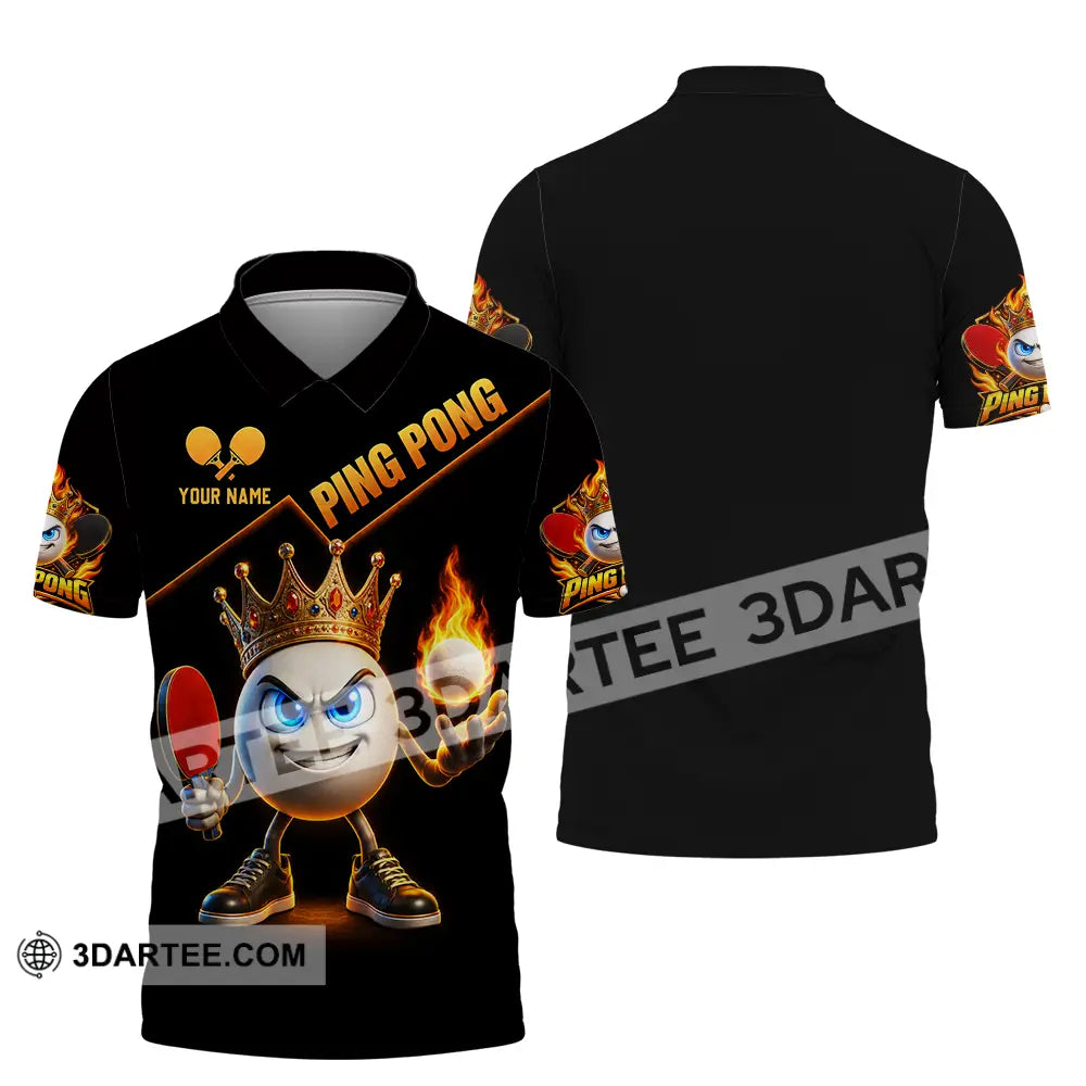 Unisex Shirt - Custom Ping Pong Shirt - Polo Shirt / S - T-shirt