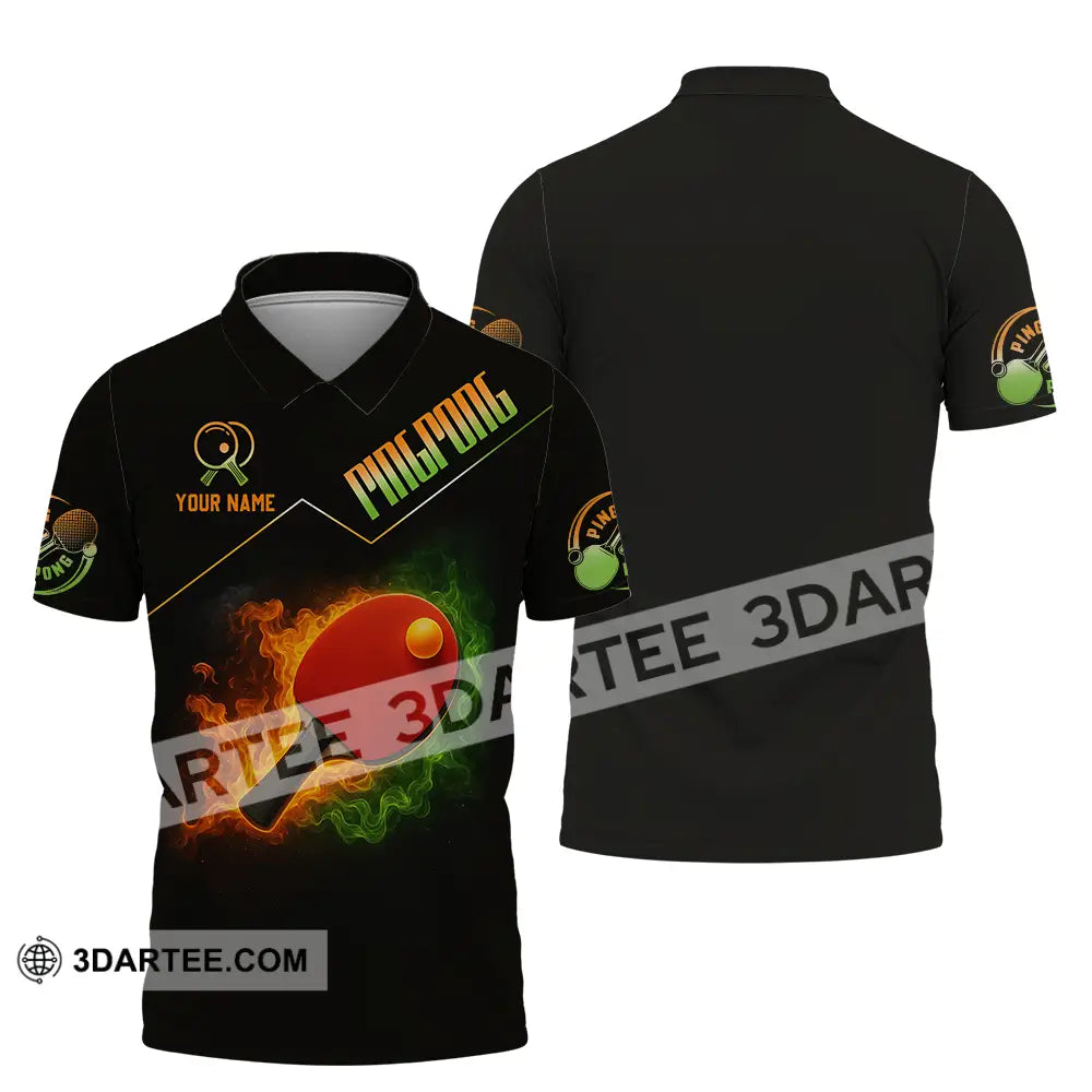 Unisex Shirt - Custom Ping Pong Shirt Polo Shirt / S T-shirt