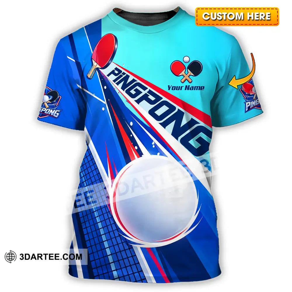Unisex Shirt - Custom Ping Pong Shirt - T-shirt