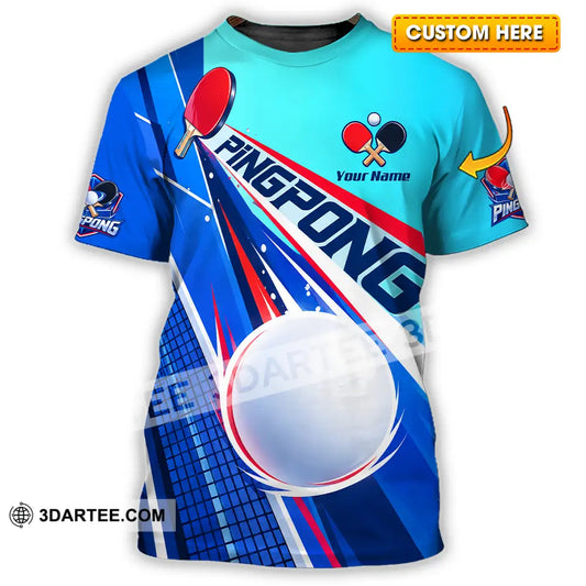 Unisex Shirt - Custom Ping Pong Shirt - T-shirt