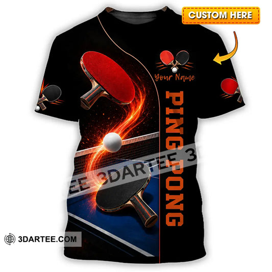 Unisex Shirt - Custom Ping Pong Shirt - T-shirt