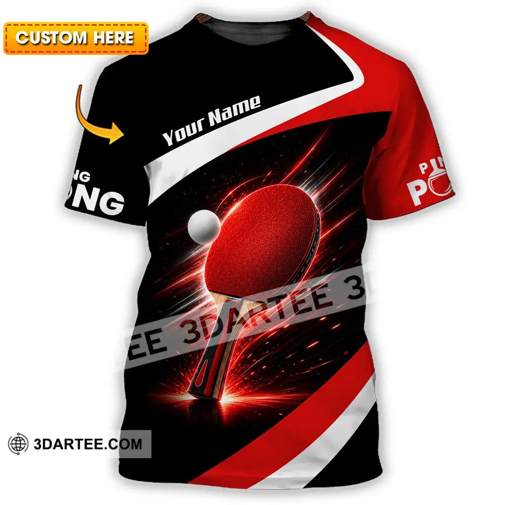 Unisex Shirt - Custom Ping Pong Shirt - T-shirt