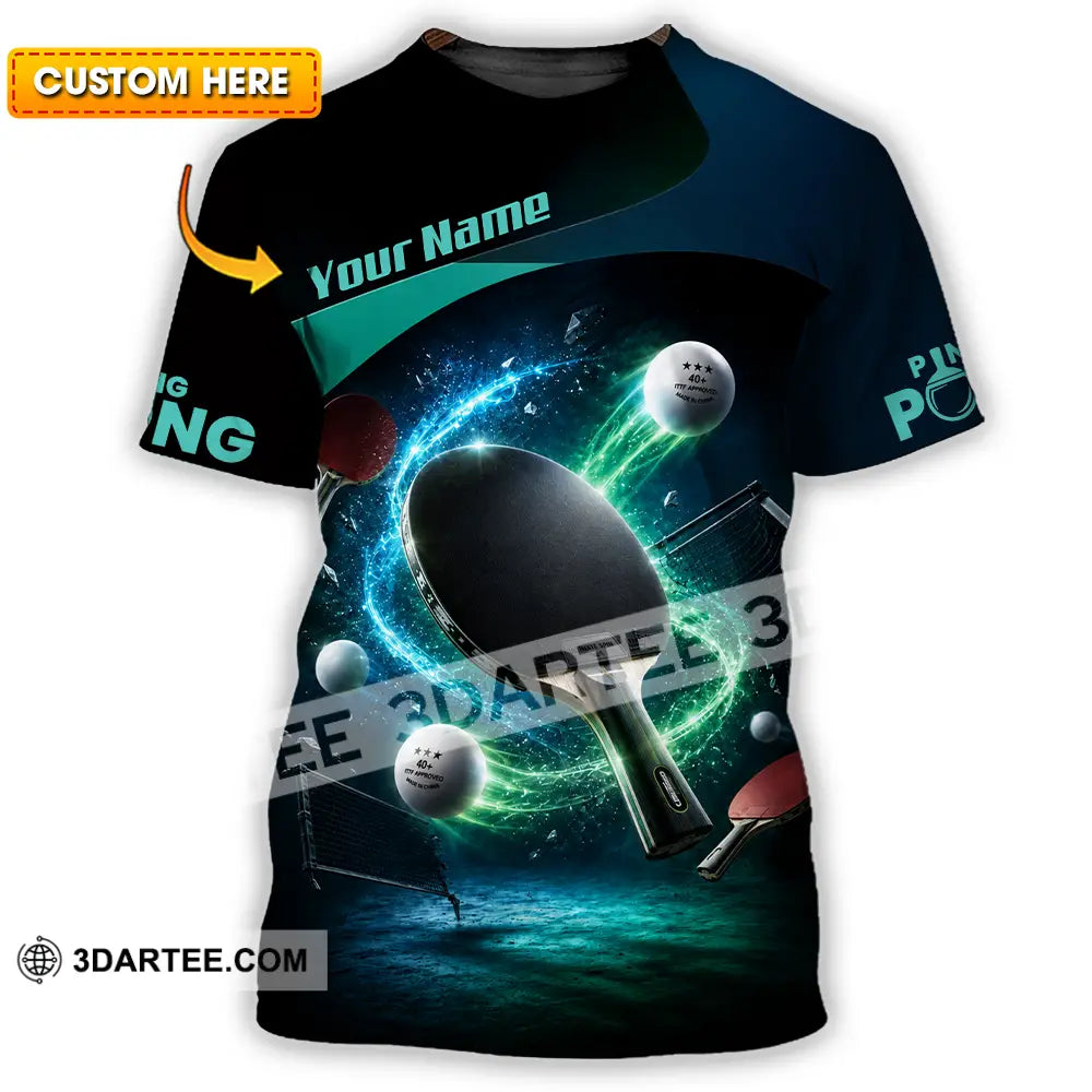 Unisex Shirt - Custom Ping Pong Shirt - T-shirt