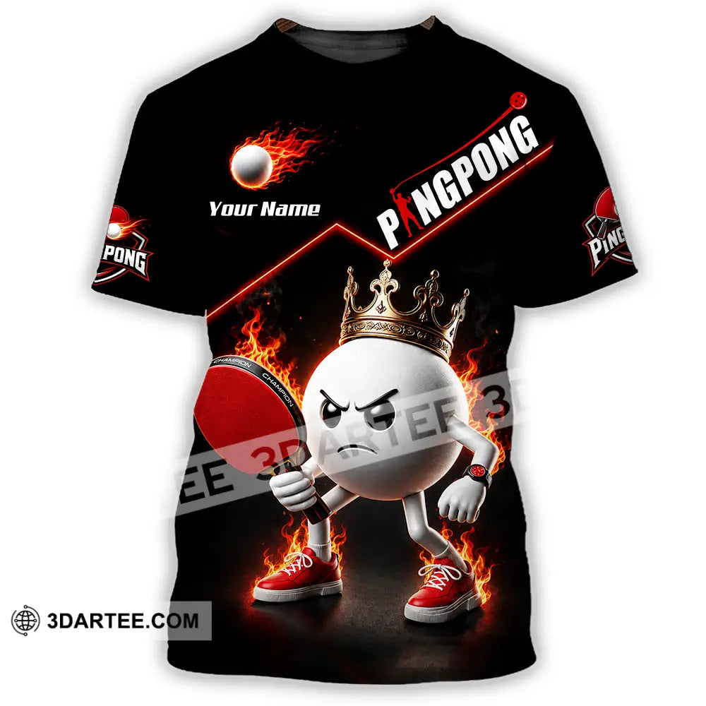 Unisex Shirt - Custom Ping Pong Shirt - T-Shirt / S - T-shirt