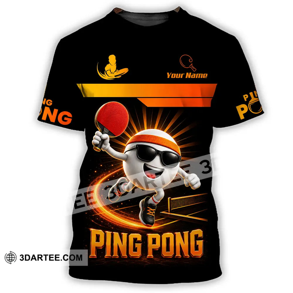 Unisex Shirt - Custom Ping Pong Shirt - T-Shirt / S - T-shirt
