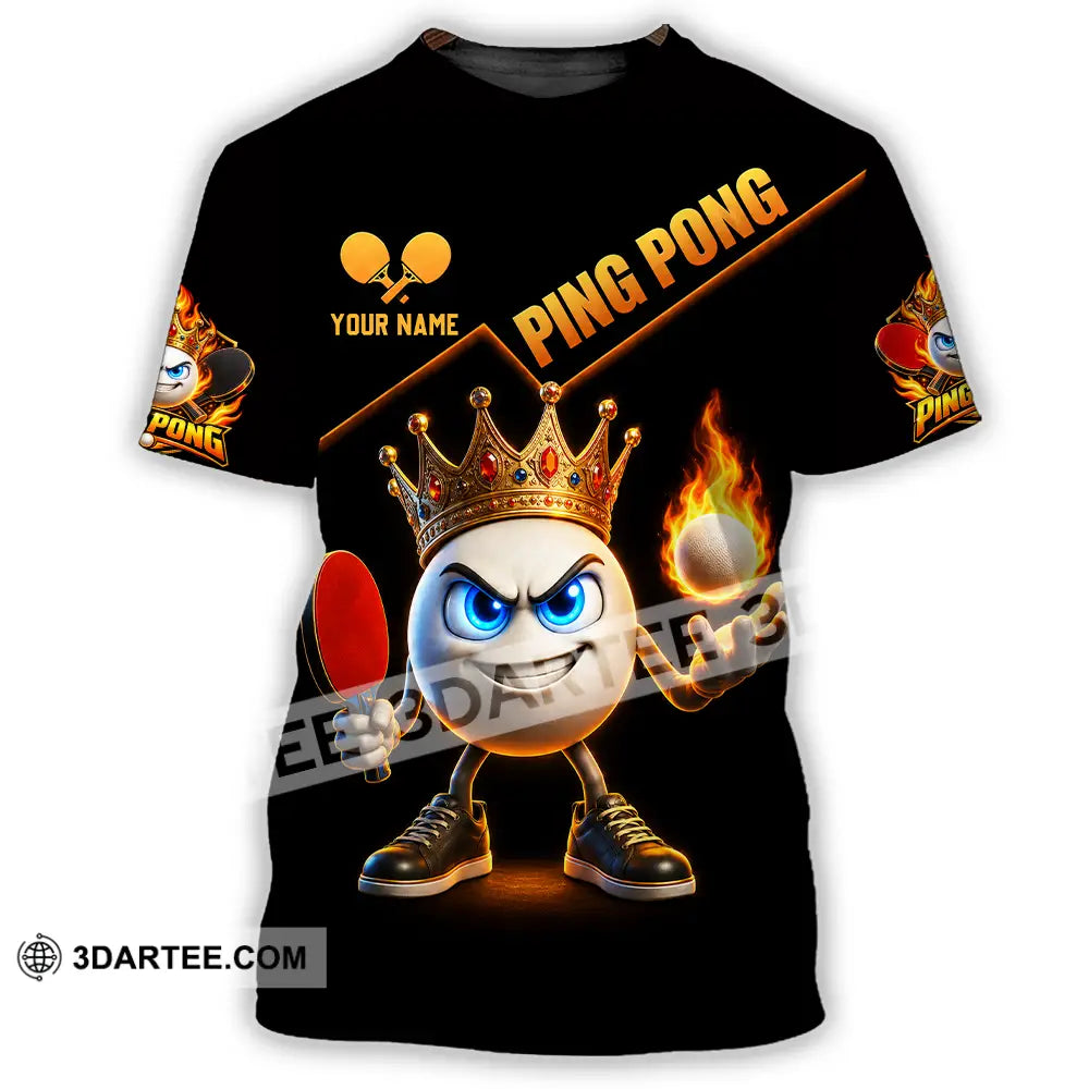 Unisex Shirt - Custom Ping Pong Shirt - T-Shirt / S - T-shirt