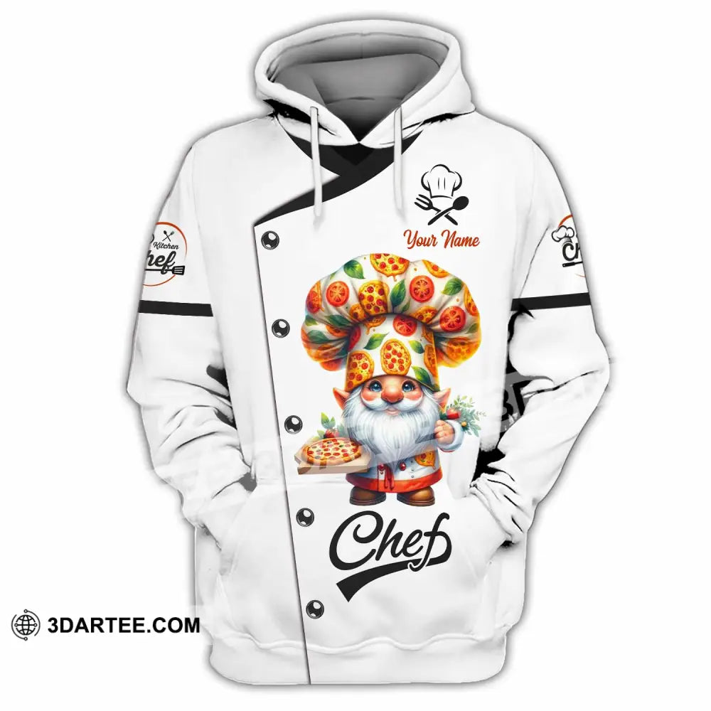 Unisex Shirt - Custom Pizza Chef Santa Shirt Hoodie / S T-shirt