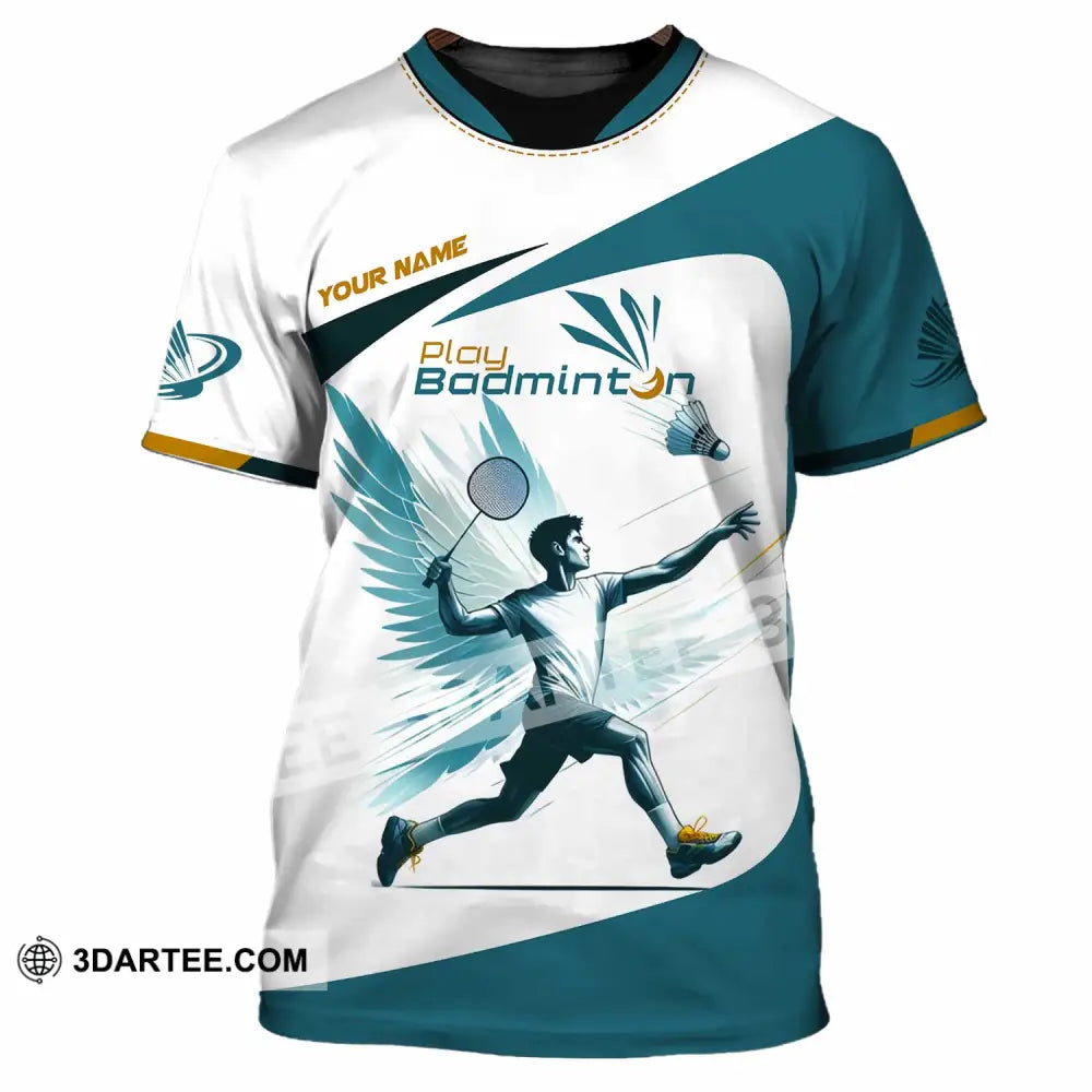 Unisex Shirt - Custom Play Badminton Shirt T-Shirt / S T-shirt