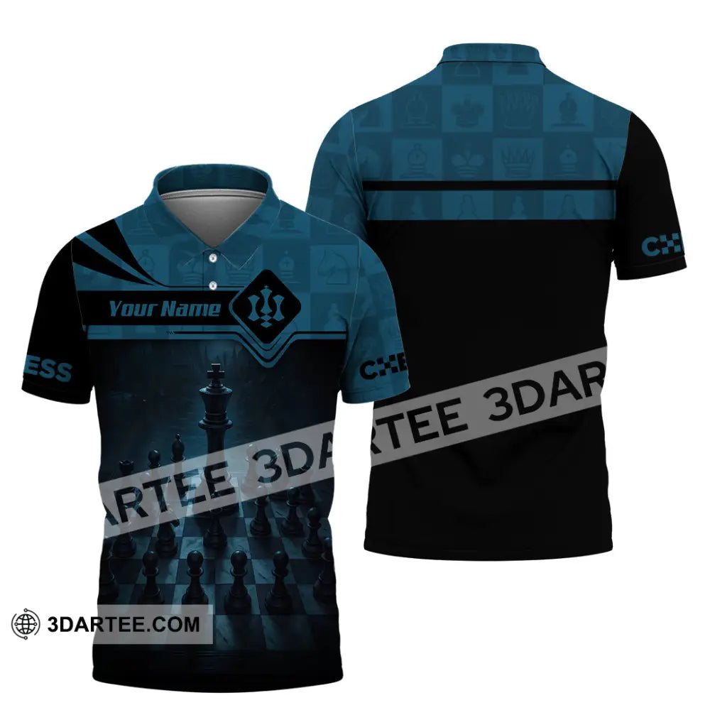Unisex Shirt - Custom Playing Chess Shirt Polo Shirt / S T-shirt