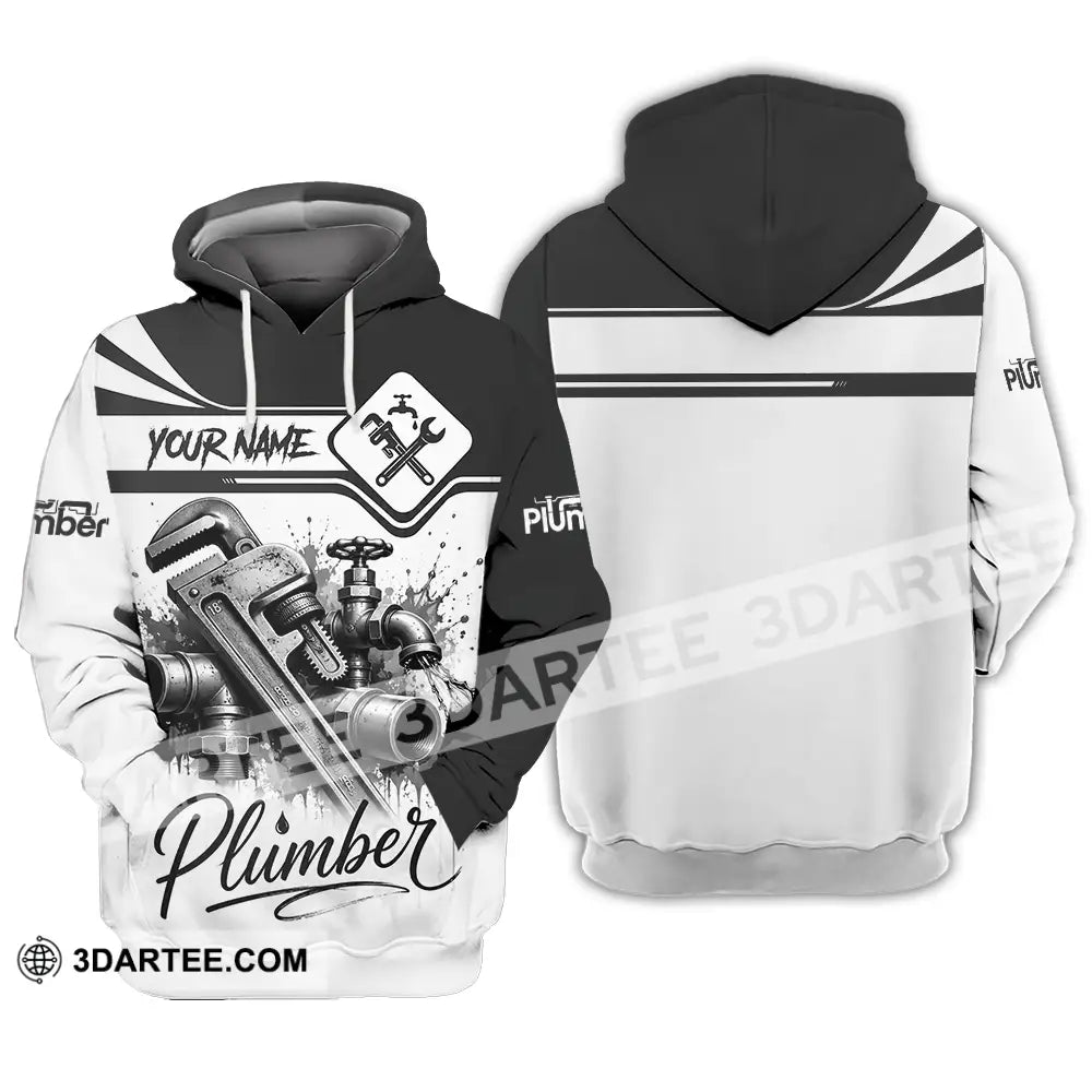 Unisex Shirt - Custom Plumber Shirt - Hoodie / S - T-shirt