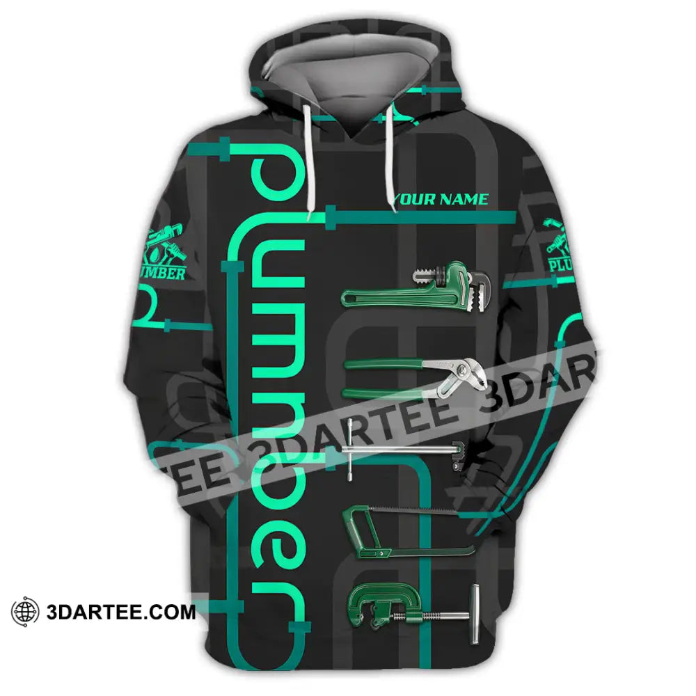 Unisex Shirt - Custom Plumber Shirt - Hoodie / S - T-shirt