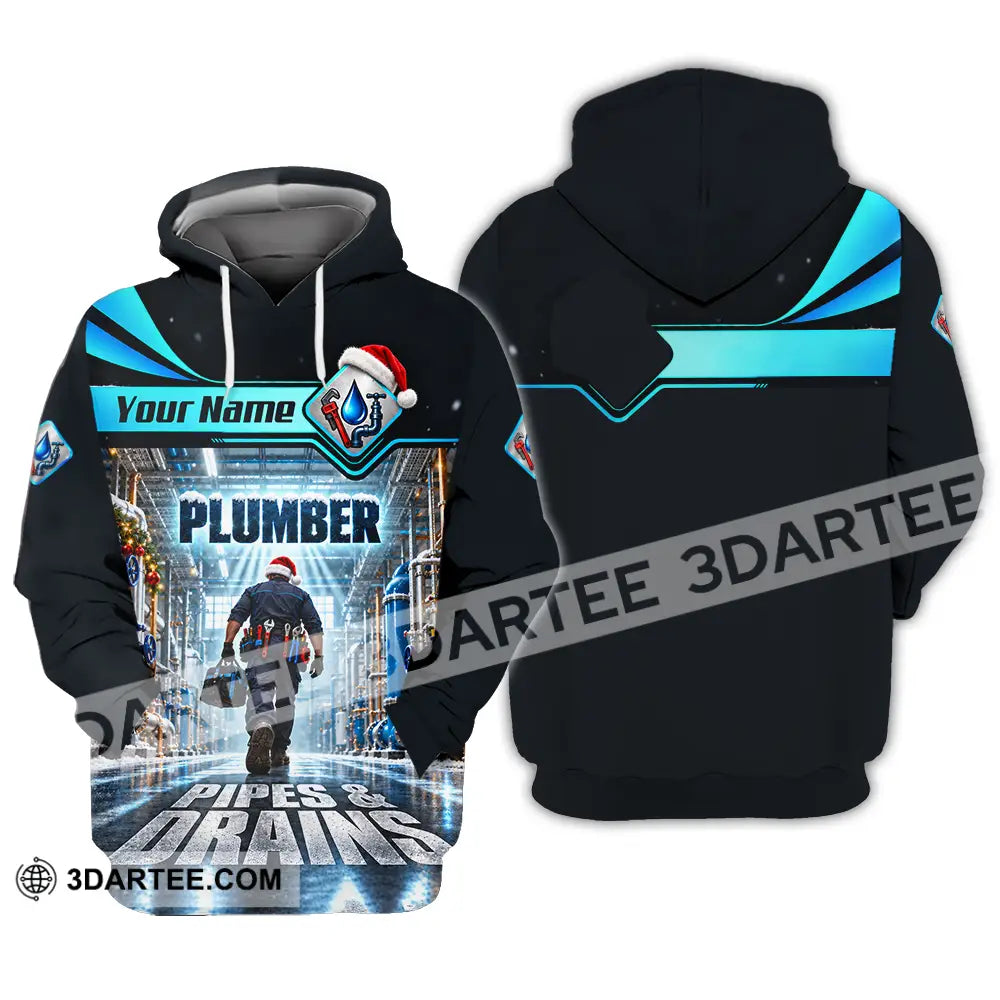 Unisex Shirt - Custom Plumber Shirt - Hoodie / S - T-shirt
