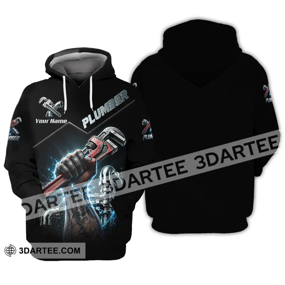 Unisex Shirt - Custom Plumber Shirt - Hoodie / S - T-shirt