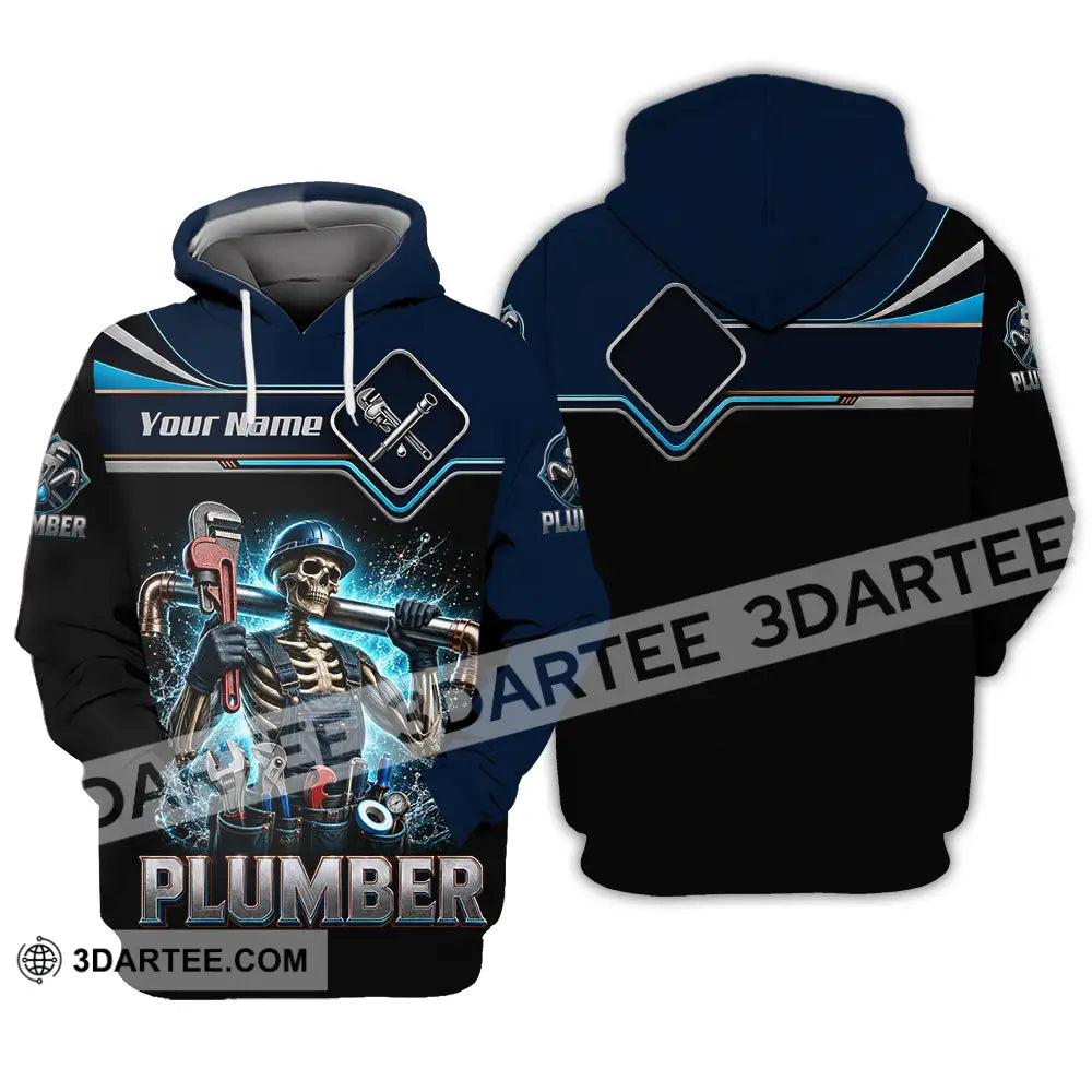 Unisex Shirt - Custom Plumber Shirt - Hoodie / S - T-shirt