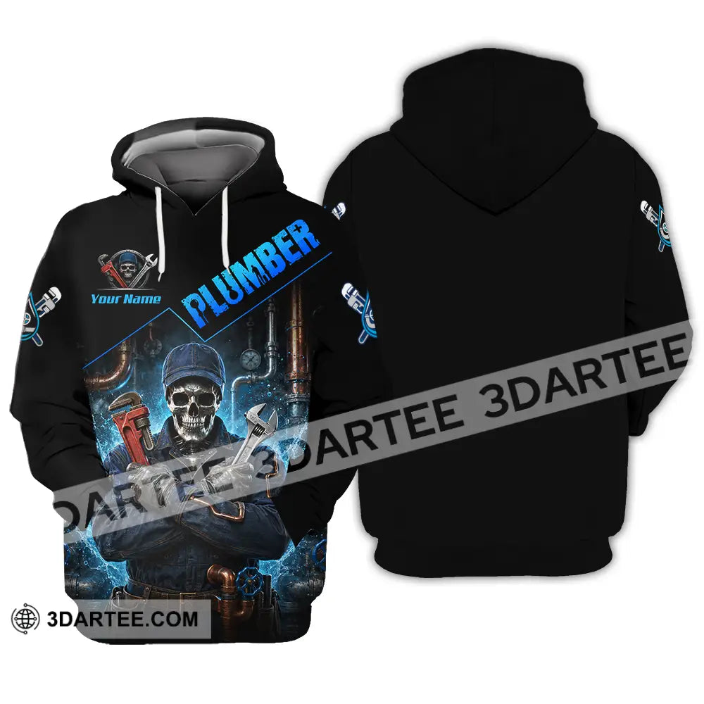 Unisex Shirt - Custom Plumber Shirt - Hoodie / S - T-shirt