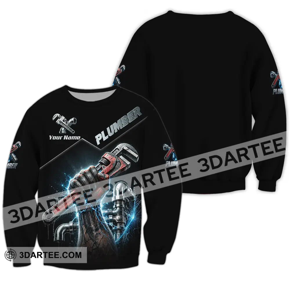 Unisex Shirt - Custom Plumber Shirt - Long Sleeve / S - T-shirt