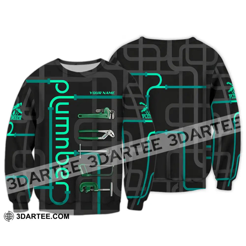 Unisex Shirt - Custom Plumber Shirt - Long Sleeve / S - T-shirt