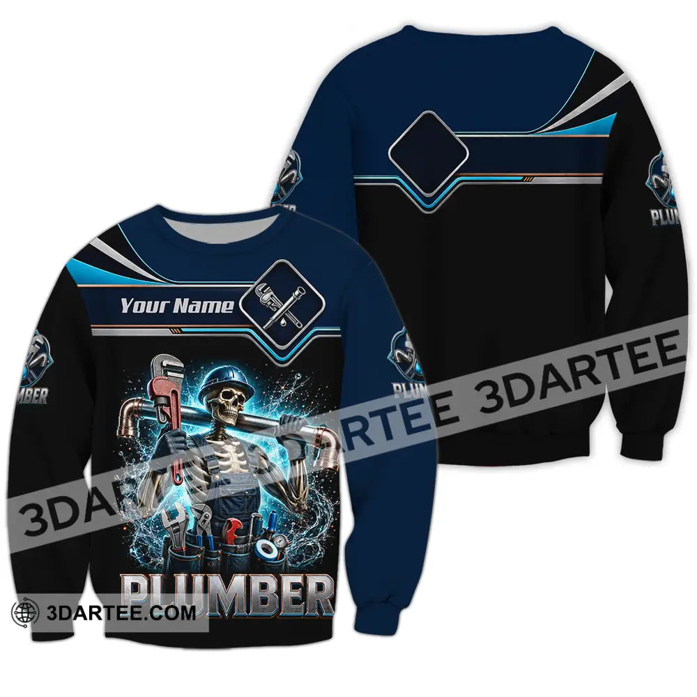 Unisex Shirt - Custom Plumber Shirt - Long Sleeve / S - T-shirt