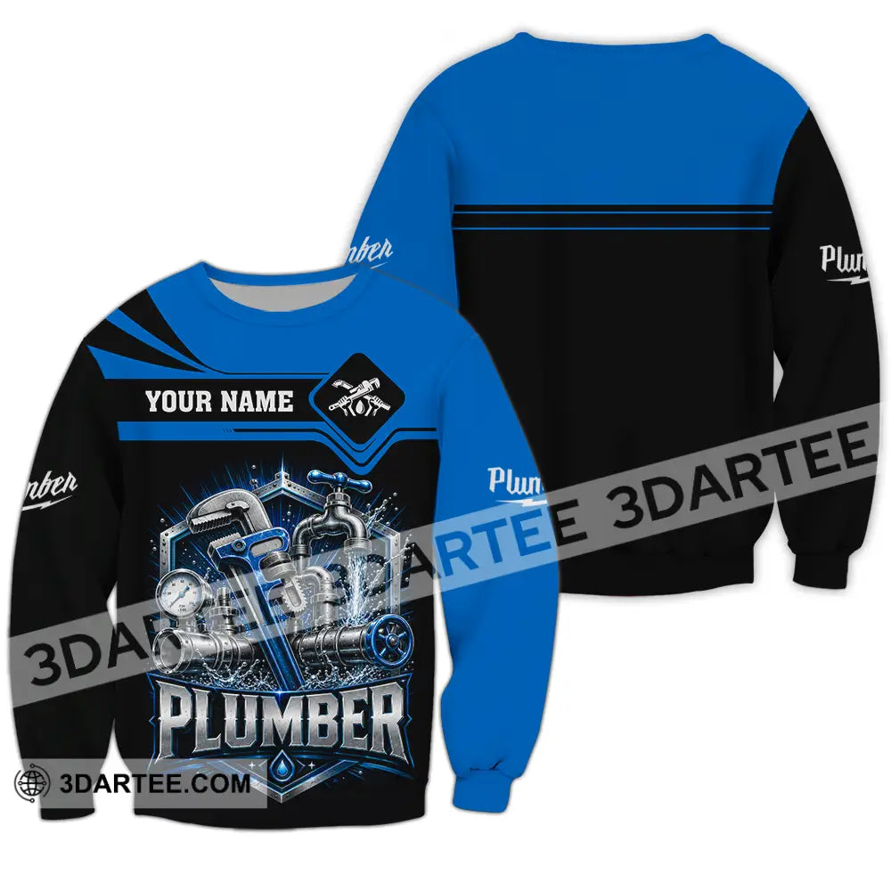 Unisex Shirt - Custom Plumber Shirt - Long Sleeve / S - T-shirt