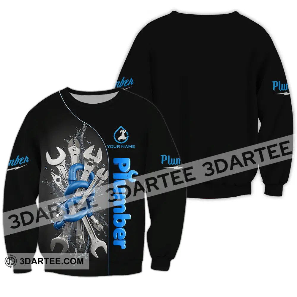 Unisex Shirt - Custom Plumber Shirt - Long Sleeve / S - T-shirt
