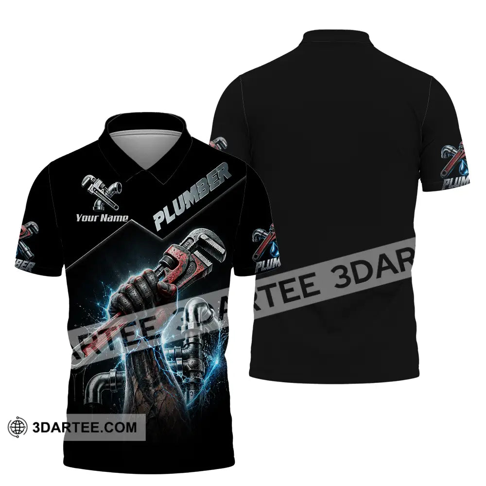 Unisex Shirt - Custom Plumber Shirt - Polo Shirt / S - T-shirt