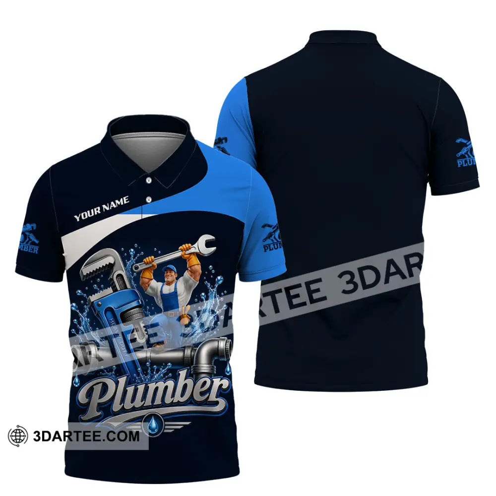 Unisex Shirt - Custom Plumber Shirt - Polo Shirt / S - T-shirt