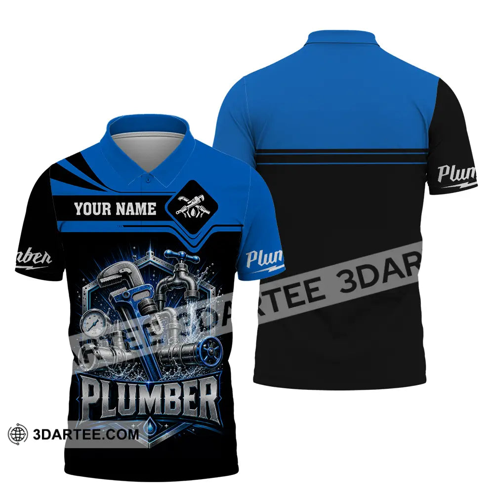 Unisex Shirt - Custom Plumber Shirt - Polo Shirt / S - T-shirt