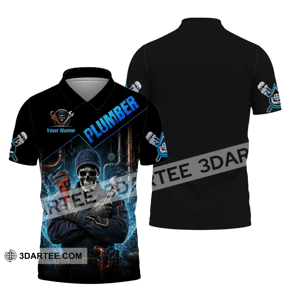 Unisex Shirt - Custom Plumber Shirt - Polo Shirt / S - T-shirt