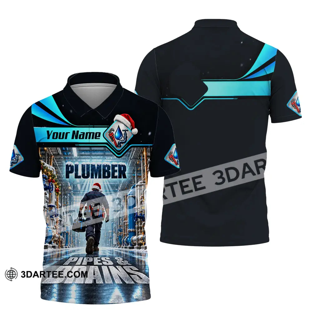 Unisex Shirt - Custom Plumber Shirt - Polo Shirt / S - T-shirt